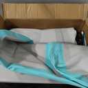 13ft Inflatable Gymnastics Tumbling Mat 4" Thick Air Tumble Track Gymnastics Training Mat with Electric Air Pump for Home Use/ Tumble/ Gym/ Exercise/ Training/ Cheerleading/ Yoga/ Water(4M Green)