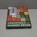 RESHAKE 4 Pack Smart Christmas Window Lights, RGB LED Silhouettes Light, Xmas Tree, Wreath, Gift Box & Ball with Music Sync, APP Control, Timer & DIY Mode for Indoor Outdoor Holiday Decor