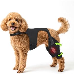 Dog Knee Braces for Back Leg, Adjustable Leg Brace with 2 Stabilizers, Hip Support to Reduces Pain, Ligament Injuries, ACL CCL & Luxating Patella for Small Medium Large Dogs, M