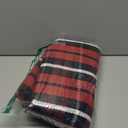 OJIA Black & White Outdoor Rug 3x5 Cotton Hand-Woven Christmas Striped Porch Rugs Machine Washable Entry Rug Indoor Outdoor Area Rug Front Door Rug Floor Mat for Farmhouse/Living Room/Home Entrance