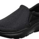 Skechers Men's Go Walk Evolution Ultra-Impeccable Sneaker (10, Black)