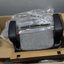 Clek Oobr High Back Booster Seat with Adjustable Headrest, Reclining Design, Latch System, and Retardant-Free Fabric (Mammoth Ziip)