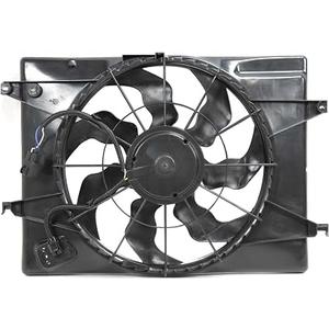 Cooling Fan Assembly for KIA SPORTAGE 2005-2010 2.0L Engine 7 Blade, 
Aftermarket Replacement Cooling Fan Assembly Compatible with 2005-2009 Hyundai Tucson, Fits 2005-2010 Kia Sportage