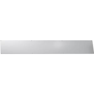 6 in. x 36 in. Stainless Steel Door Kick Plate  22 Gauge 430#3 Finish with Mounting Screws