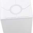 Cabilock Square Table Lamp Shade Compatible Lightweight Decorative Cover for Desk Floor Bedroom Living Room Office Softens Light Easy Installation Accent