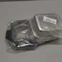 BEFOY 4PCS Stainless Steel Food Storage Container with Lids Bento Lunch Box Leak Proof & Airtight for Kitchen Meal Prep freezer Reusable & Stackable Oven Dishwasher Safe (650 * 4)