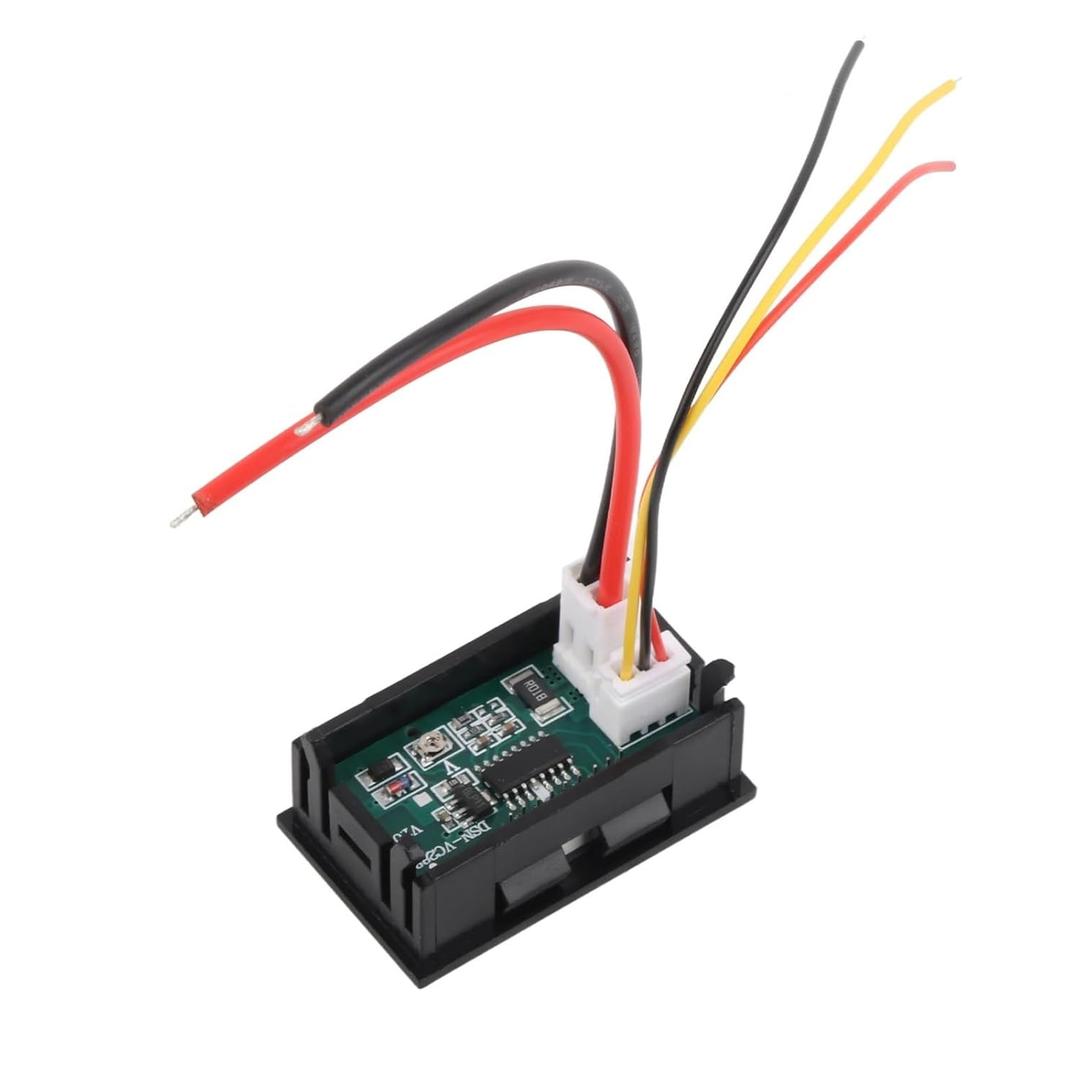 Digital Current Voltmeter LED Red and Blue Dual Display Digital Voltmeter Ammeter DC0 to 100V(10A)