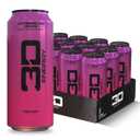 3D Sugar Free Energy Drink, Watermelon Grape, 16oz Cans, 12 Pack Zero Sugar Energy, 200mg Caffeine, Pre Workout Beverage with Taurine and L-Carnitine, Lightly Carbonated for Refreshment EXP: 02/2028