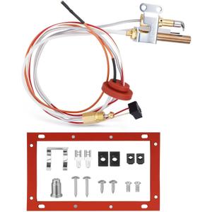 SP21058 Pilot Assembly for Water Heater Parts with Thermopile & Sparker Compatible with Rheem Ruud Richmond Water Heaters, NG with LP Orifice, Aging-Resistant, Replace# SP20824 SP20754 SP21059 SP20800