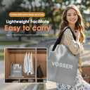 Air Mattress Queen with Built in Pump,18'' Inflatable Mattress 2 Mins Self-Inflation/Deflation,Thicker Blow up Mattress Leak-Proof,Flocked Top Air Bed with Storage Bag for Home, Camping & Guests (Grey)