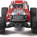Redcat Racing Volcano EPX 1/10 Scale Electric RC Monster Truck 4WD RC Truck with 2.4GHz Radio, Waterproof Electronics, 19T Brushed 550 Motor, Battery & Charger, Red