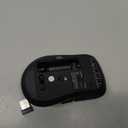 RAPIQUE Bluetooth Wireless Mouse - Dual Bluetooth & 2.4 GHz USB Receiver, Comfortable Grip, Quiet Clicks, Low Power - Multi-Device Compatibility for Laptop, MacBook, Computer, ipad(Gradient Blue)