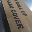 Mamoru Soft Roll Up 8'2" Truck Bed Cover Fit for 2017 2018 2019 2020 2021 2022 2023 2024 2025 2026 Ford F-250 F-350 F-450 Super Duty Vinyl Tonneau Cover| Styleside