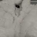 Faux fur jacket with Hood size M