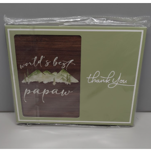 Lacama Papa Picture Frame 4x6, Papa Gifts, Papa Fathers Day Gift,Christmas Gifts for Father