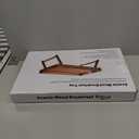 Extra Large Folding Bed Tray Table, 22 x 14 Acacia Wood Breakfast Tray, Food Serving Tray with Legs for Eating in Bed