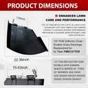 137-7046 Deflector Chute for Toro TimeCutter & Exmark Quest E-Series 42" Mowers, Compatible with Models SW4200, ZS4200S, 75742, 74665, 75748, 75749, 74667, 74677, 74705, 74711, with Mounting Hardware