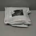 Anytime Home Curtains Blackout and Sheer Layered Solid Window Curtain Panel Pair with Grommet Top, 52W x 72L, Greyish White