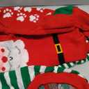4 Pcs Puppy Christmas Sweater Dog Ugly Xmas Santa Knitted Sweater Small Dog Christmas Outfit Pet Winter Holiday Knitwear Cat Turtleneck Knitwear for Pet Kitten Puppy, Size XS
