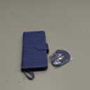 Asuwish Phone Case for iPhone 7/8/SE 2020/2022 Zipper Wallet Cell Cover with Screen Protector Strap Card Holder iPhone7 iPhone8 7s 8s i SE2020 SE2022 2/2nd/3/3rd Generation SE2 SE3 7SE 8SE Women Blue