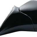 Fit System Driver Side Mirror for Buick Roadmaster Sedan, Roadmaster Wagon, Chevy Caprice Sedan, Black, Foldaway, Manual Remote