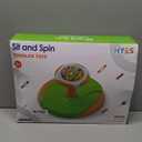 HYES Dinosaur Sit and Spin Toys for Toddlers 1-3 Boys, 360 Toddler Spinning Seat with LED Lights and Music, Sensory Toys Birthday for Kids 3-5