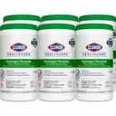 Clorox Healthcare Hydrogen Peroxide Cleaner Disinfectant Wipes, 6.75" x 5.75", 155 Count, Pack of 6 