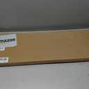 1Pack White 37.8In Flush Mount Ceiling Light, 24W 5280lm Thyristor (TRIAC) Dimmable Rectangle LED Ceiling Light, 3-CCT 3000-6500K with Memory Funcation, IP54 for Kitchen/ Bathroom/ Hallway/ Office