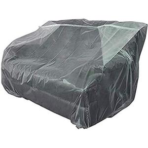 STARTWO Furniture Cover Plastic Couch Cover Heavy Duty Water Resistant Thick Clear | Sofa Slipover for Moving and Long Term Storage 42”(Width) x 68”(Depth) x 42"(Height)