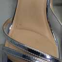 Mostrin Womens Sandals Strappy Heels for Women Ankle Strap Lace Up Heels Square Open Toe Heels Stiletto Heeled Sandals for Prom, Party, Daily Wear 41