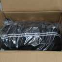 Adjustable Weighted Vest for Women Men, 6-18 LBS Weighted Walking Vest with 8 Iron sand Weights & Reflective Strip, Strength Training Weight Vests for Running GYM Home Workout, Large Zippered Pocket