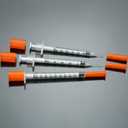 1ml Syringe with Needle,30G 1cc 5/16 Inch 8mm Needle and Syringe,Individually Wrapped,Pack of 100