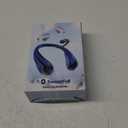 SWEETFULL Portable Neck Fan 360 Cooling Bladeless Personal Fan | No Hair Twisting - 4000mAh USB Rechargeable Wearable Fan for Travel, Birthday Gifts for Men, Women, Mom, and Dad (A2 Black)