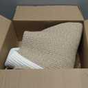 JMvicyroam Large Woven Laundry Basket Hamper,60L Cotton Rope Storage Bin for Blankets,Toys and Clothes,Decorative Tall Nursery Hamper for Living Room,Baby Nursery,Bathroom and Bedroom,Brown