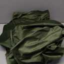 LAMIT Olive Green Velvet Curtains 84 Inch for Living Room, Luxury Thermal Insulated Blackout Curtains Room Darkening Back Tab and Rod Pocket Window Drapes for Bedroom, 2 Panels, 52 x 84 Inch