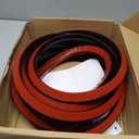 3/4 Inch Flexible Quarter Round Molding, Peel and Stick Rubber Floor Trim, Quarter Round Trim with 3m Tape, Self-Adhesive Bathtub Trim Molding