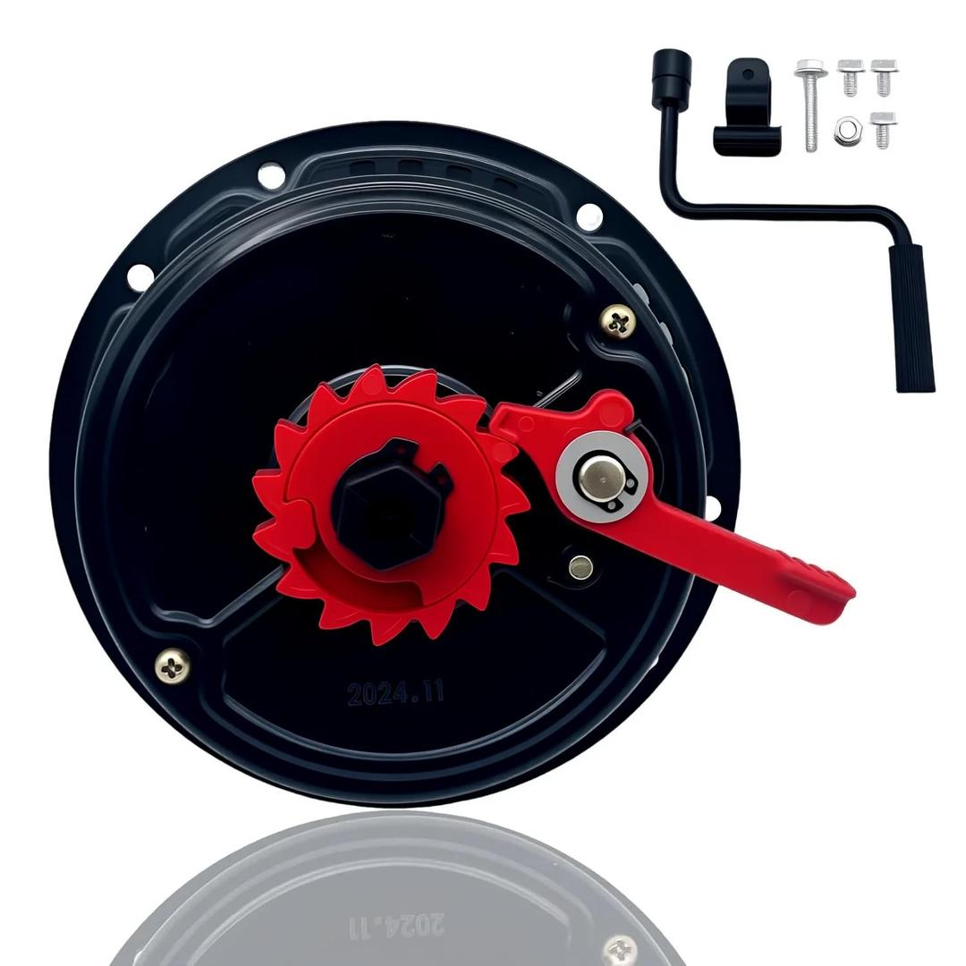 Easy Quick Fast Pull Start Hand Crank Assembly for Predator 212 Coleman B200R CT200U 200cc Mini Bike, KT196 Go Kart,Pull Cord Start for Honda 6.5HP GX160 196 Hisun Engine (Black)