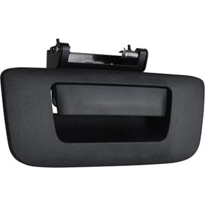 APPERFiT Tailgate Handle Latch w/Bezel Cover 20955300 22755303 Compatible with 2007-2014 Chevrolet Chevy Silverado GMC Sierra 1500 2500 3500 Rear Truck Bed Tail Gate Door Panel