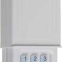 CHAMBERLAIN Clicker Keyless Entry KLIK2U-P2, Works with Chamberlain, LiftMaster, Craftsman, Genie and More, Security +2.0 Compatible Garage Door Opener Keypad, White