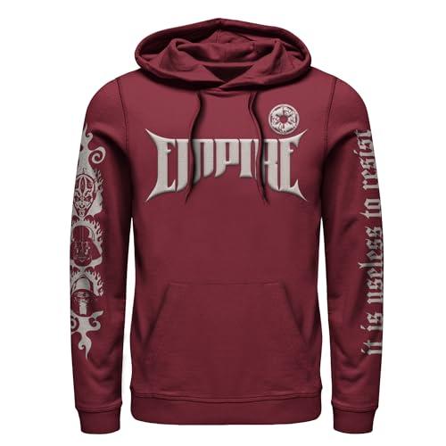 Star Wars Second Empire Mens Pullover Hoodie, Garnet, Medium 