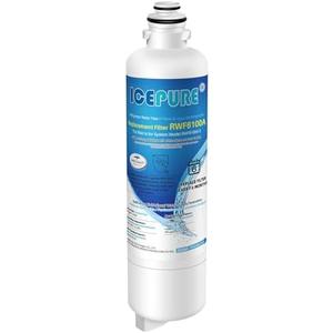 ICEPURE RWF6100A Compatible with Bosch Ultra Clarity Pro Refrigerator Water Filter BORPLFTR50, BORPLFTR55, 12033030, 11025825, 11032531, B36CT80SNS, B36CL80ENS, WFC100MF, WFS200MF, 1PACK
