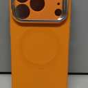 ESR Silicone Case for iPhone 17 Pro, Built-in Camera Stash Stand Compatible with MagSafe, Military-Grade Drop Protection Magnetic Phone Case for iPhone 17 Pro, Cloud Series, Orange