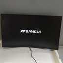 SANSUI 32 Inch Curved 240Hz Gaming Monitor High Refresh Rate, FHD 1080P Gaming PC Monitor HDMI DP1.4, Curved 1500R, 1Ms MPRT, HDR,Metal Stand,VESA Compatible (ES-G32C3F DP Cable Incl.)