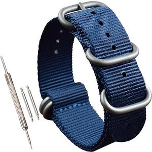 Men's Nylon Watch Band Strap Replacement(18 19 20 21 22 23 24 25 26 28mm)
