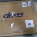 Drive Medical 14887 Molded Foam General Use Wheelchair Cushion, Black