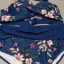Women's Plus Size High Waisted Bikini - Two Piece Swimsuit Tummy Control Bathing Suit 2025 Twist Swimwear, 18W