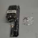 GRILLART Grill Brush and Scraper,18 Inch BBQ Grill Cleaning Brush Kit, Safe Wire Scrubber, Universal Fit BBQ Cleaner Accessories for All Grates (Matt Black)