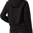 32 Degrees Heat Women's Fleeced Line Hooded Full Zip Softshell Jacket (M)