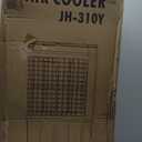 Uthfy Swamp Cooler Air Conditioner, Evaporative Air Cooler with 5.3 Gallon Water Tank, 4 Ice Box, Remote, 12H Timer, 120Oscillation, Portable Cooling Fan with 3 Speeds for Bedroom Home Office