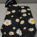 Sunflower Tote Bag For Women, Waterproof Shoulder Bags Big Reusable Grocery Handbag For Shopping Picnic Work Beach (Cute Daisy Floral)
